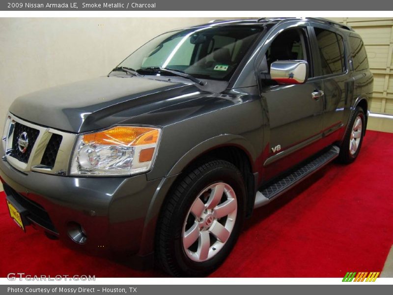 Smoke Metallic / Charcoal 2009 Nissan Armada LE