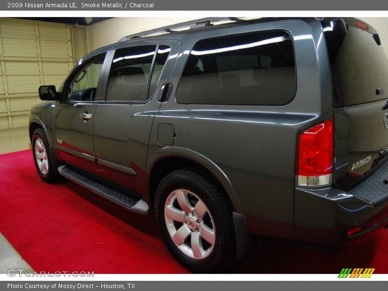Smoke Metallic / Charcoal 2009 Nissan Armada LE