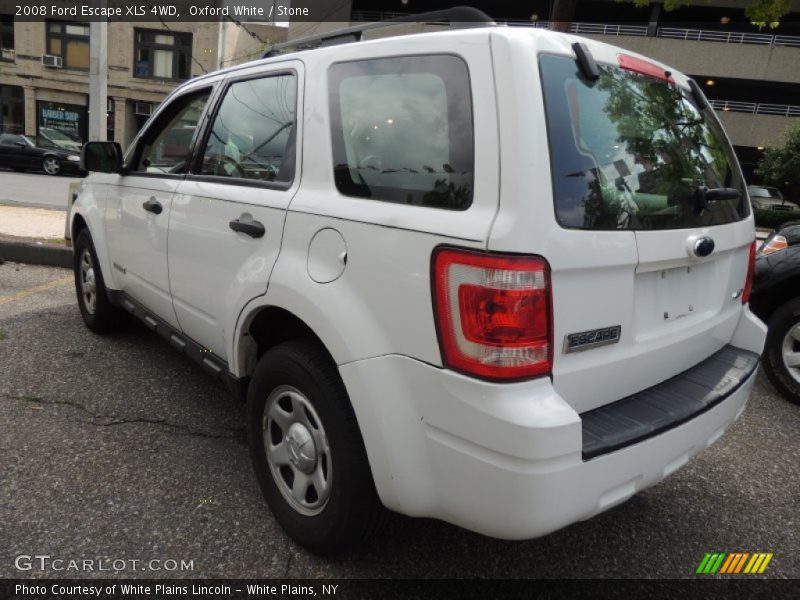 Oxford White / Stone 2008 Ford Escape XLS 4WD