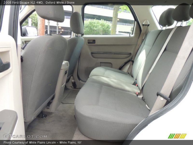 Rear Seat of 2008 Escape XLS 4WD