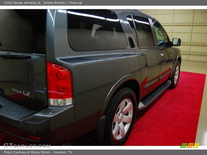 Smoke Metallic / Charcoal 2009 Nissan Armada LE