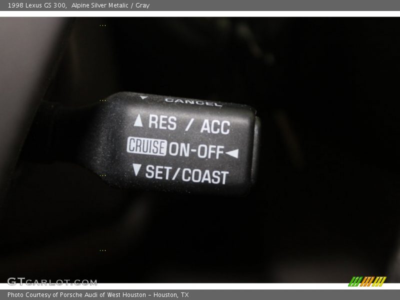 Alpine Silver Metalic / Gray 1998 Lexus GS 300