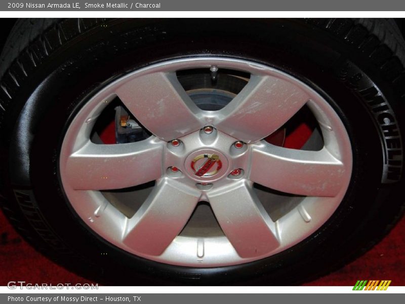 Smoke Metallic / Charcoal 2009 Nissan Armada LE