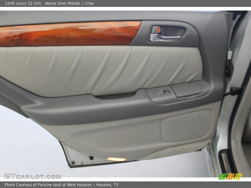 Alpine Silver Metalic / Gray 1998 Lexus GS 300