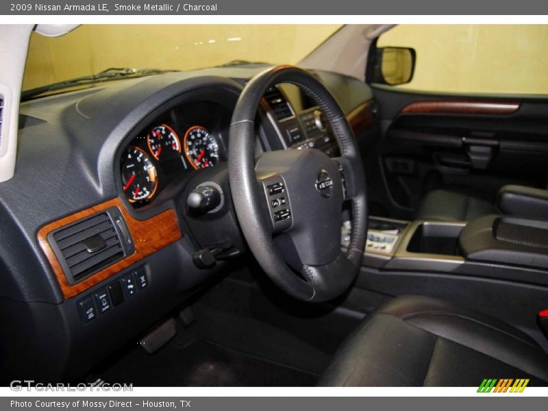 Smoke Metallic / Charcoal 2009 Nissan Armada LE