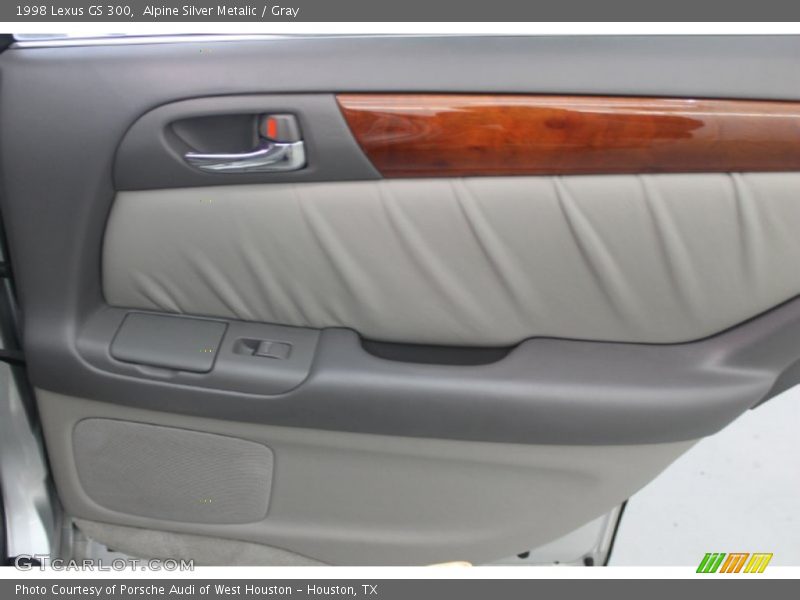 Alpine Silver Metalic / Gray 1998 Lexus GS 300