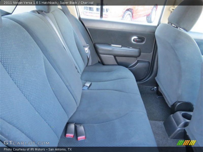 Super Black / Charcoal 2011 Nissan Versa 1.8 S Hatchback