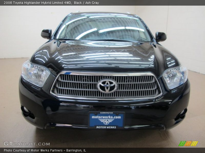 Black / Ash Gray 2008 Toyota Highlander Hybrid Limited 4WD