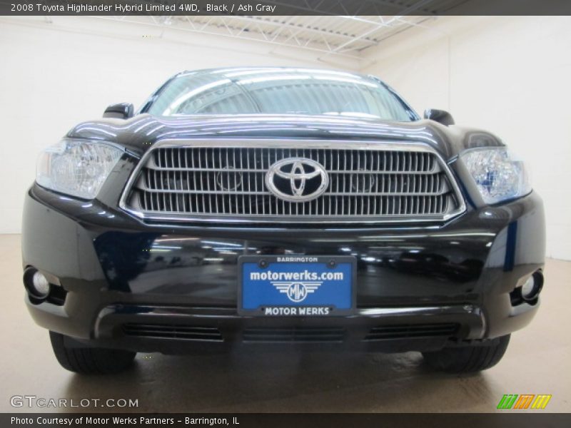 Black / Ash Gray 2008 Toyota Highlander Hybrid Limited 4WD