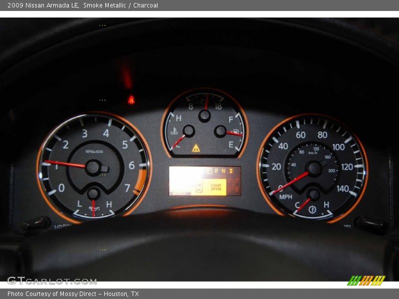 Smoke Metallic / Charcoal 2009 Nissan Armada LE