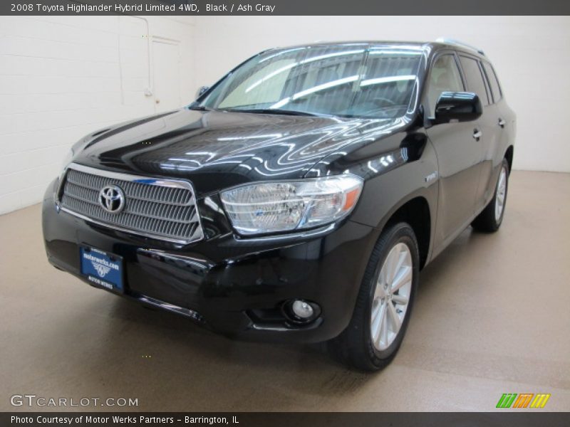 Black / Ash Gray 2008 Toyota Highlander Hybrid Limited 4WD