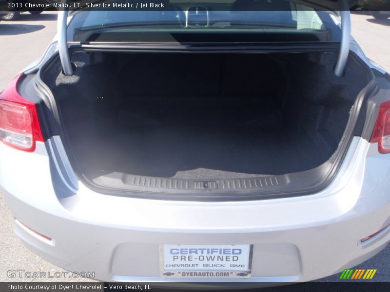 Silver Ice Metallic / Jet Black 2013 Chevrolet Malibu LT