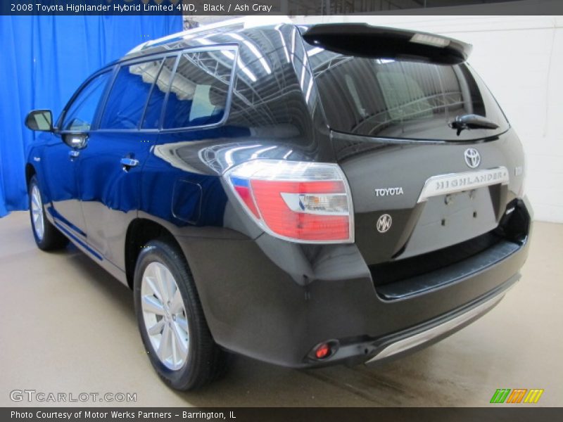 Black / Ash Gray 2008 Toyota Highlander Hybrid Limited 4WD