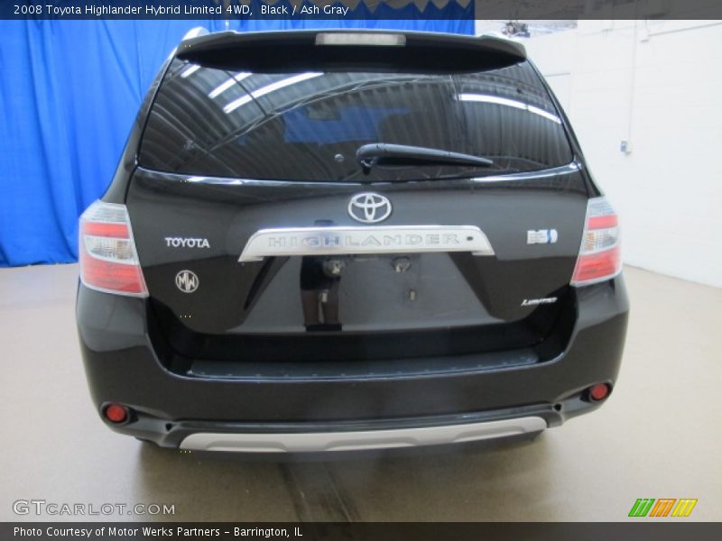 Black / Ash Gray 2008 Toyota Highlander Hybrid Limited 4WD