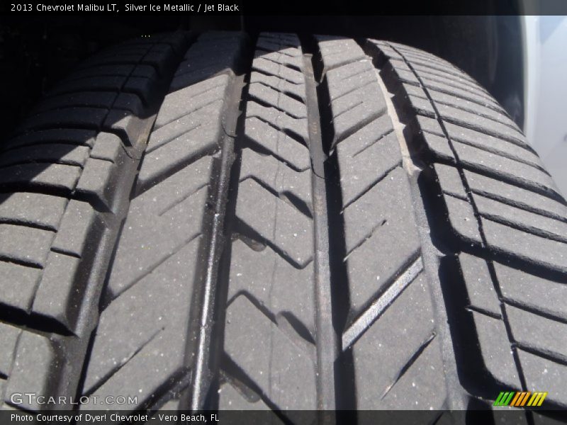 Silver Ice Metallic / Jet Black 2013 Chevrolet Malibu LT