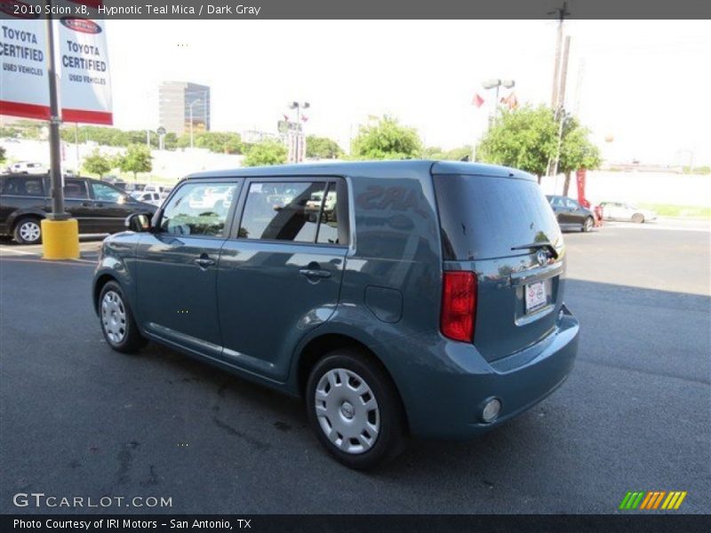 Hypnotic Teal Mica / Dark Gray 2010 Scion xB