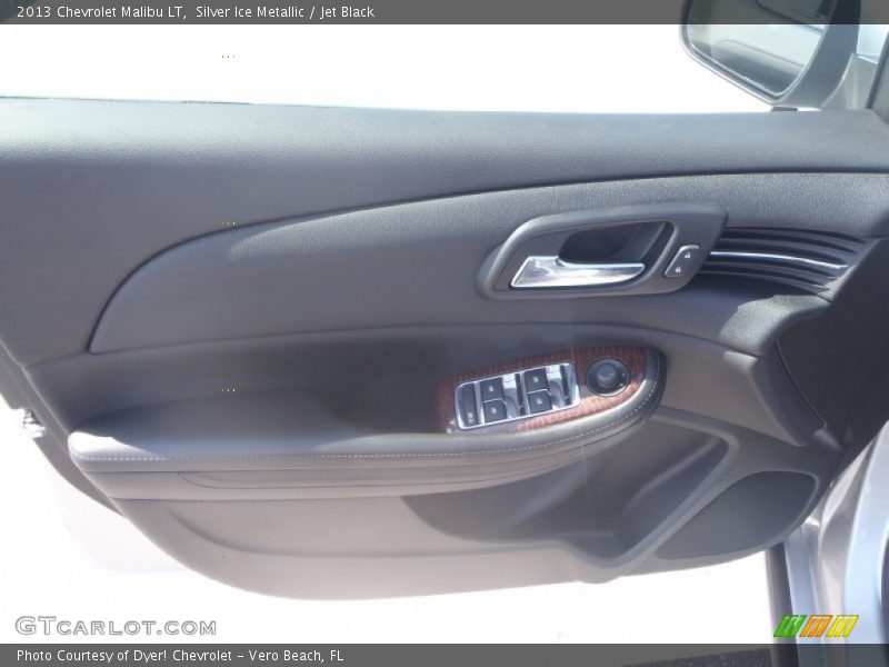 Silver Ice Metallic / Jet Black 2013 Chevrolet Malibu LT