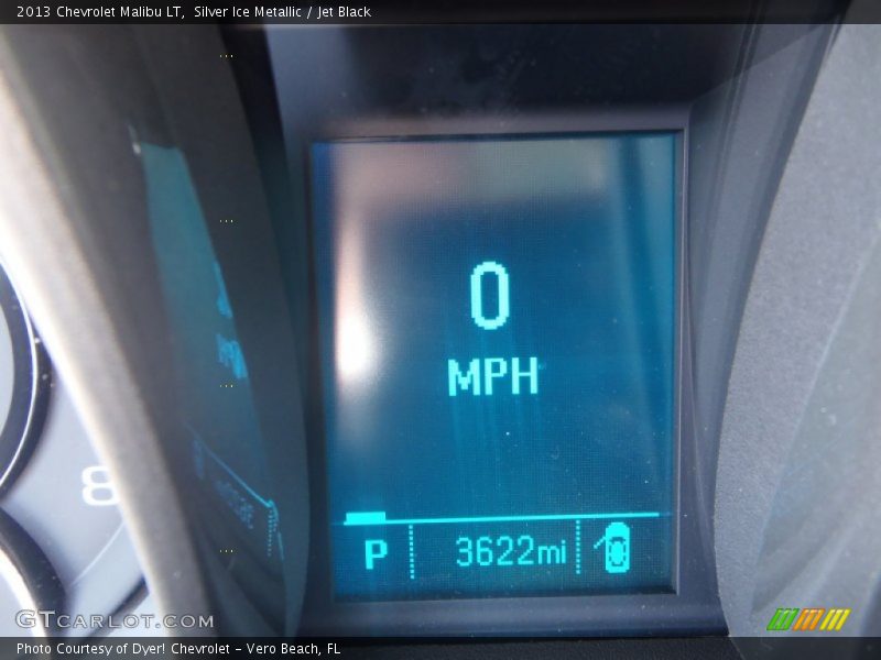 Silver Ice Metallic / Jet Black 2013 Chevrolet Malibu LT