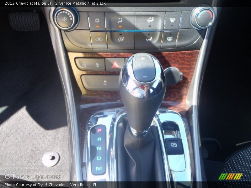 Silver Ice Metallic / Jet Black 2013 Chevrolet Malibu LT