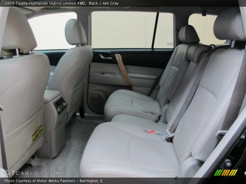 Black / Ash Gray 2008 Toyota Highlander Hybrid Limited 4WD