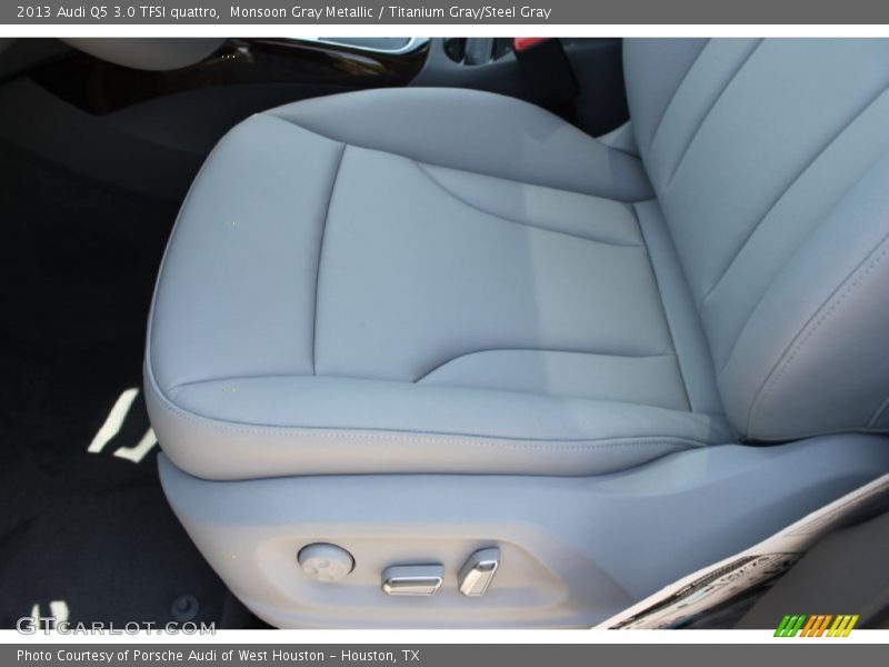 Monsoon Gray Metallic / Titanium Gray/Steel Gray 2013 Audi Q5 3.0 TFSI quattro