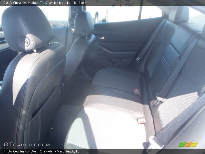 Silver Ice Metallic / Jet Black 2013 Chevrolet Malibu LT