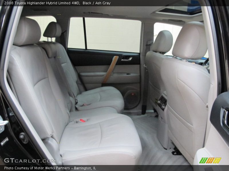 Black / Ash Gray 2008 Toyota Highlander Hybrid Limited 4WD