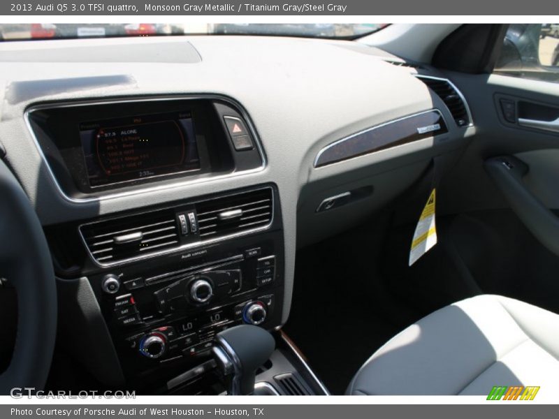 Monsoon Gray Metallic / Titanium Gray/Steel Gray 2013 Audi Q5 3.0 TFSI quattro