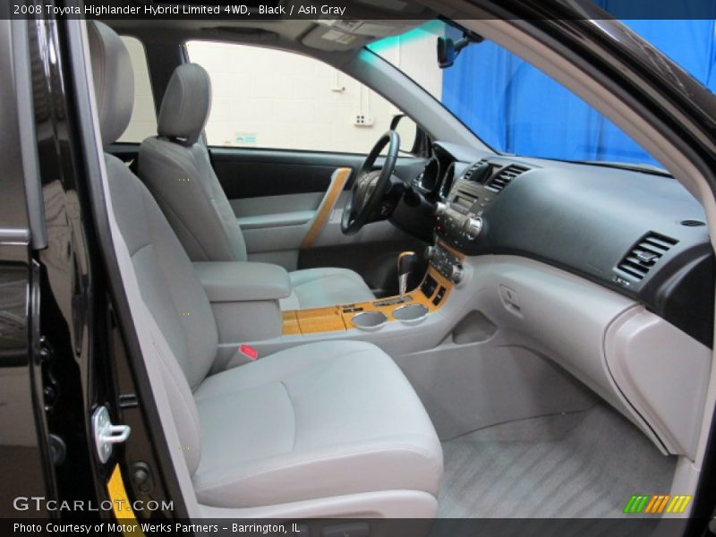 Black / Ash Gray 2008 Toyota Highlander Hybrid Limited 4WD