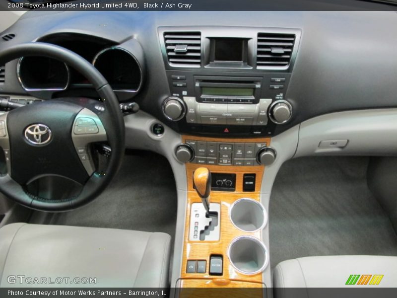 Black / Ash Gray 2008 Toyota Highlander Hybrid Limited 4WD