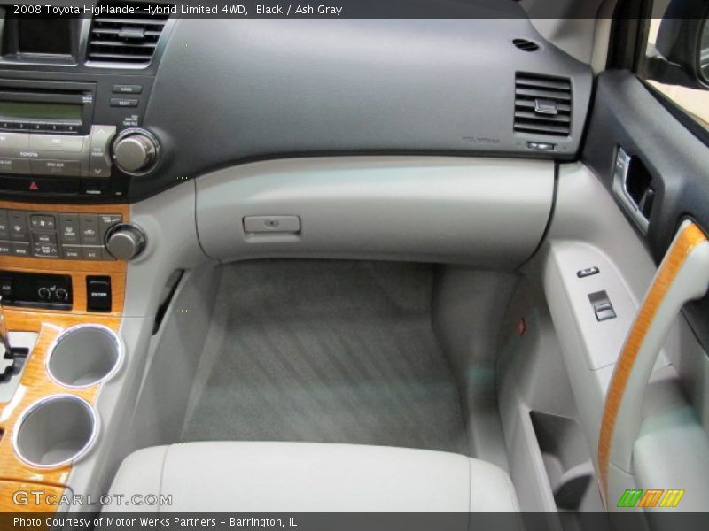 Black / Ash Gray 2008 Toyota Highlander Hybrid Limited 4WD