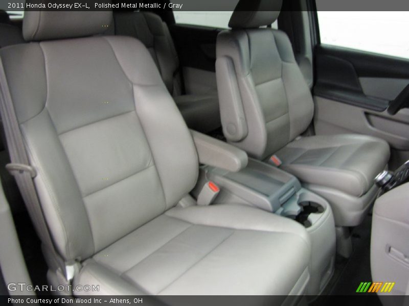 Polished Metal Metallic / Gray 2011 Honda Odyssey EX-L