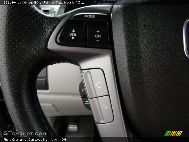 Polished Metal Metallic / Gray 2011 Honda Odyssey EX-L