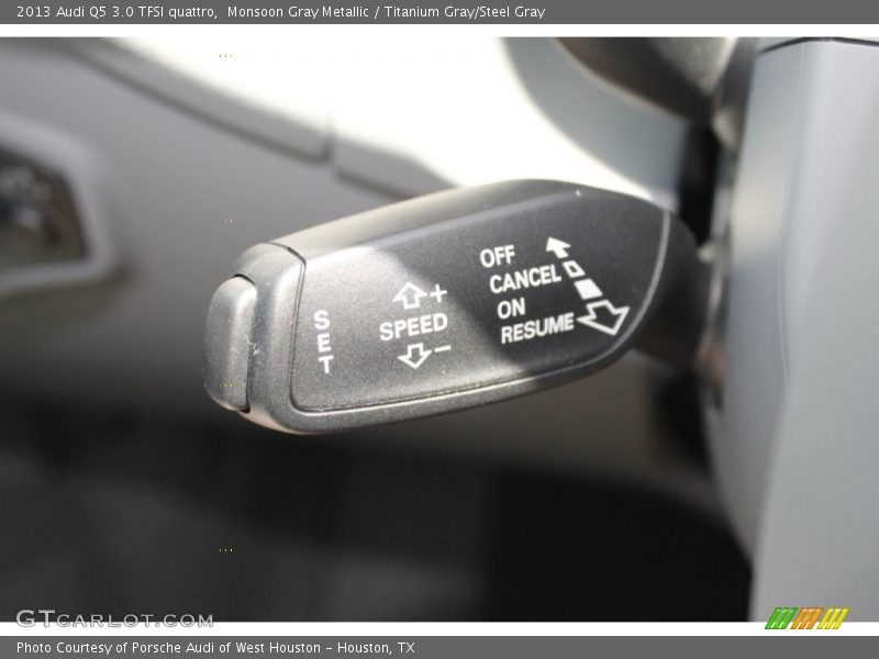 Monsoon Gray Metallic / Titanium Gray/Steel Gray 2013 Audi Q5 3.0 TFSI quattro