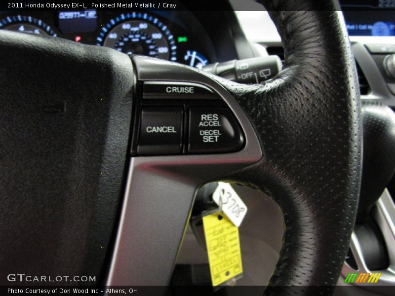 Polished Metal Metallic / Gray 2011 Honda Odyssey EX-L