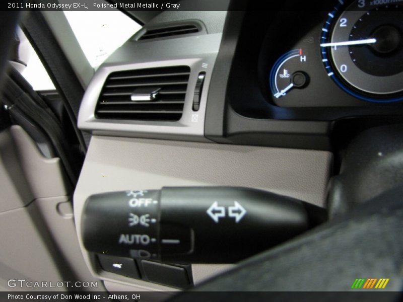 Polished Metal Metallic / Gray 2011 Honda Odyssey EX-L