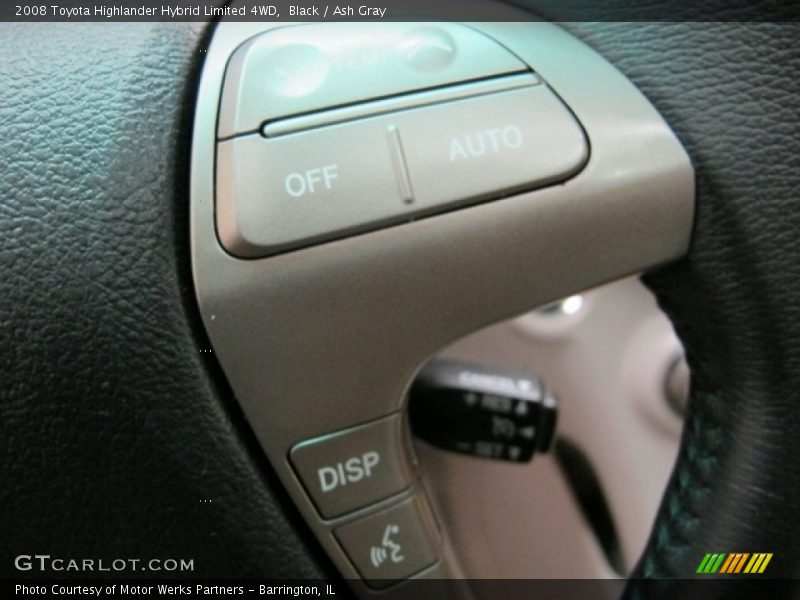 Black / Ash Gray 2008 Toyota Highlander Hybrid Limited 4WD