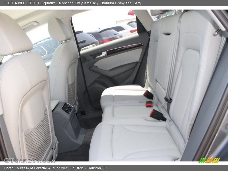 Monsoon Gray Metallic / Titanium Gray/Steel Gray 2013 Audi Q5 3.0 TFSI quattro