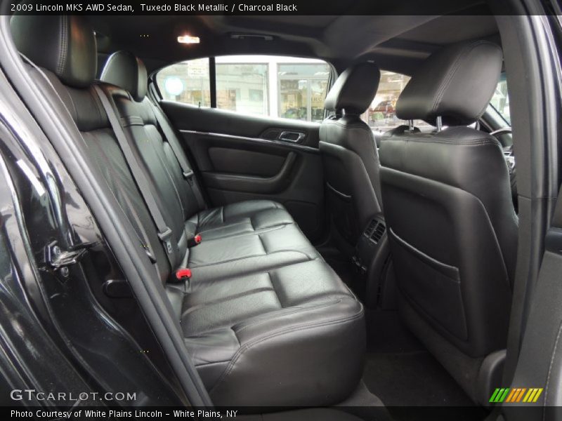 Tuxedo Black Metallic / Charcoal Black 2009 Lincoln MKS AWD Sedan
