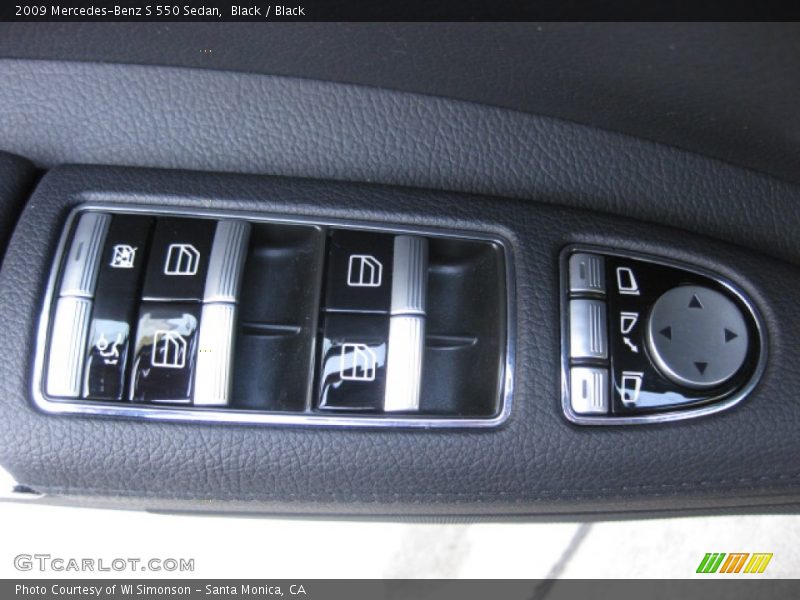 Black / Black 2009 Mercedes-Benz S 550 Sedan