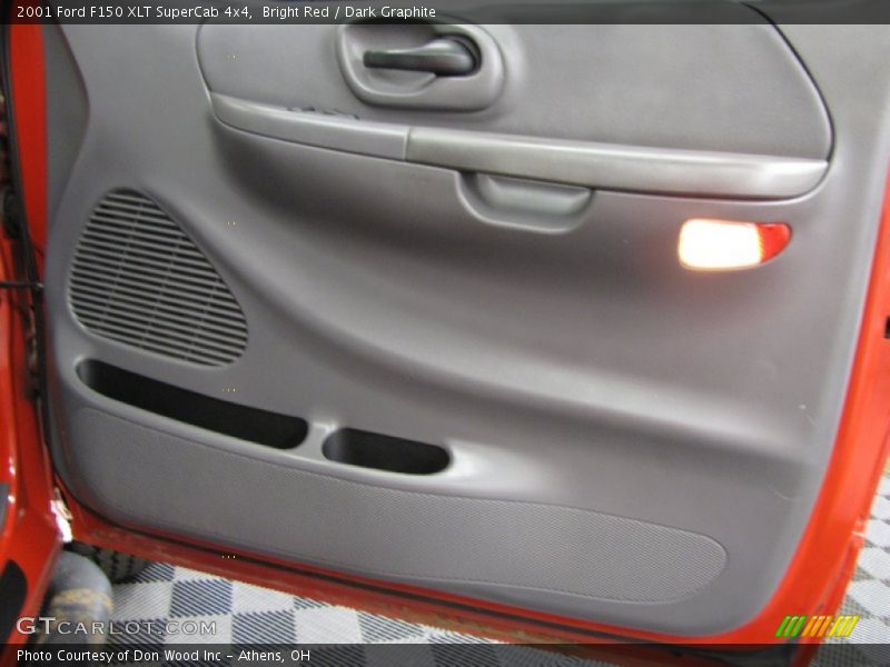 Bright Red / Dark Graphite 2001 Ford F150 XLT SuperCab 4x4