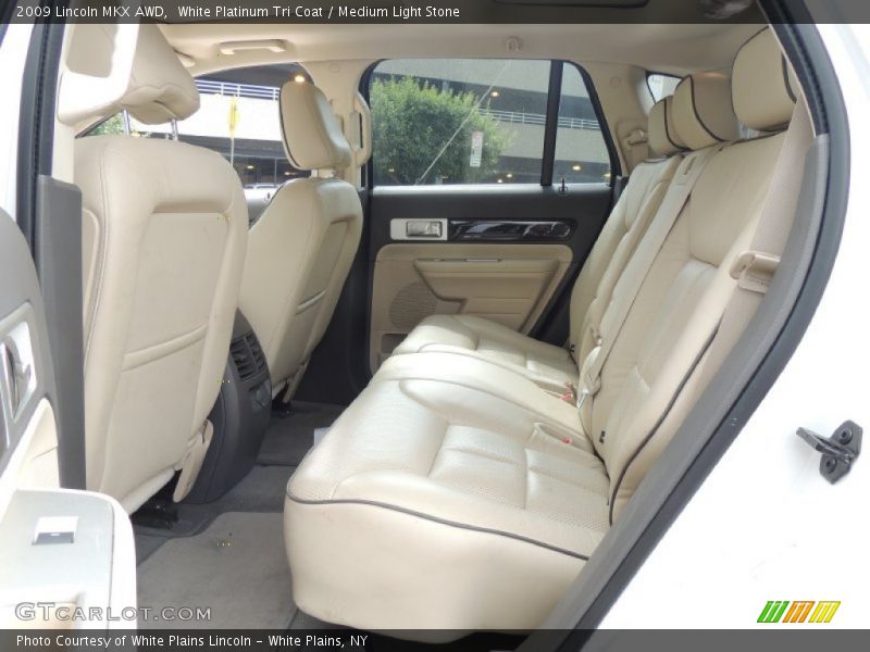 White Platinum Tri Coat / Medium Light Stone 2009 Lincoln MKX AWD