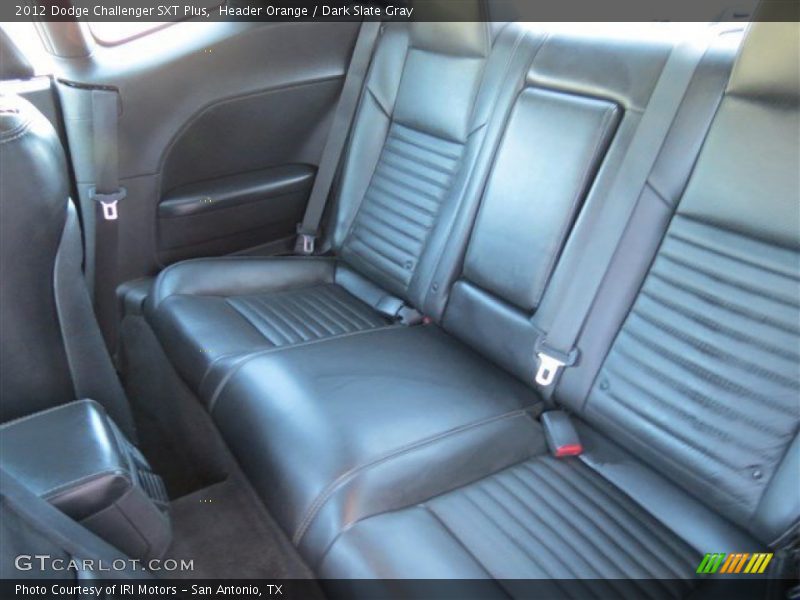 Header Orange / Dark Slate Gray 2012 Dodge Challenger SXT Plus