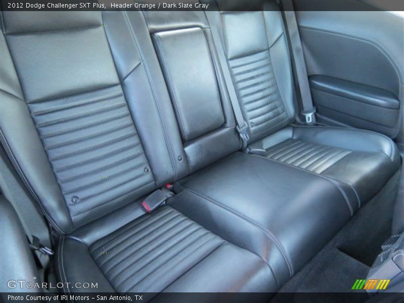 Header Orange / Dark Slate Gray 2012 Dodge Challenger SXT Plus