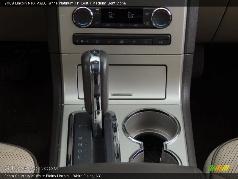White Platinum Tri Coat / Medium Light Stone 2009 Lincoln MKX AWD