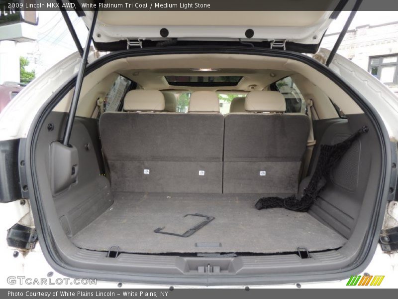 White Platinum Tri Coat / Medium Light Stone 2009 Lincoln MKX AWD