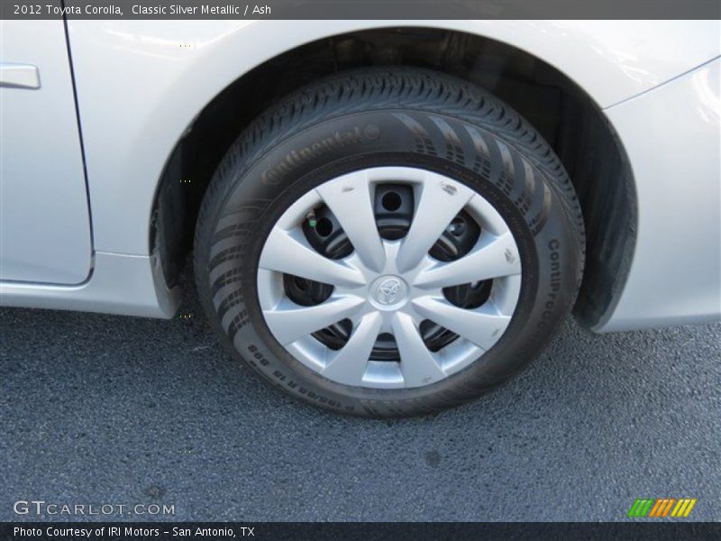 Classic Silver Metallic / Ash 2012 Toyota Corolla