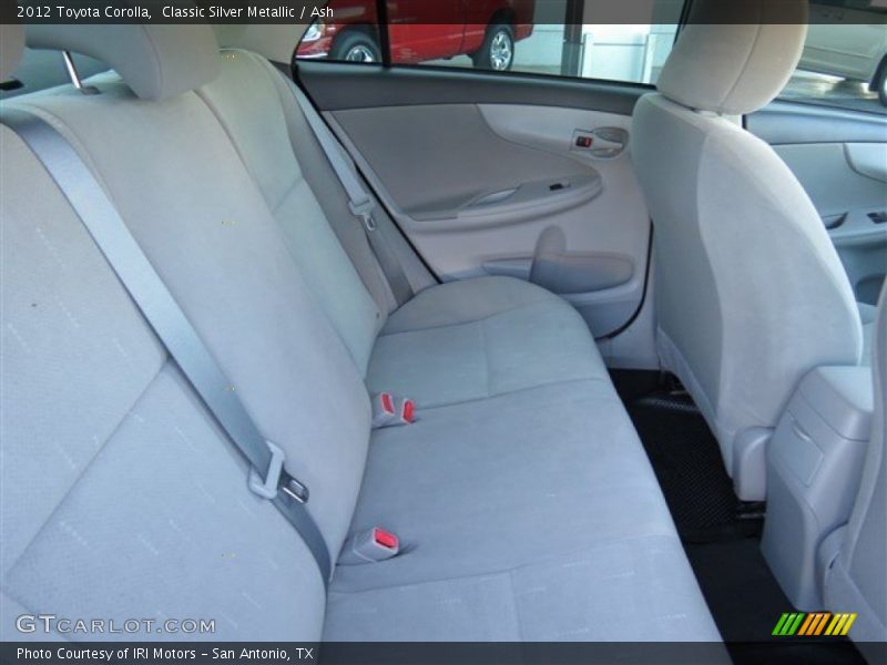 Classic Silver Metallic / Ash 2012 Toyota Corolla