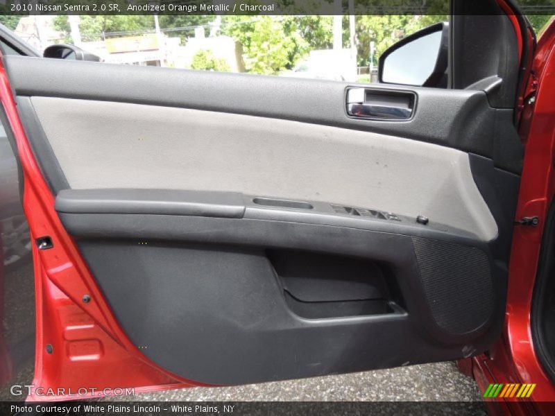 Anodized Orange Metallic / Charcoal 2010 Nissan Sentra 2.0 SR