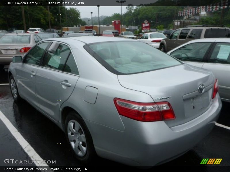 Titanium Metallic / Ash 2007 Toyota Camry LE